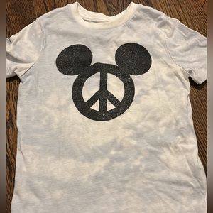 Old Navy sz 6/7 MICKEY peace